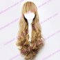 Lolita Curly Wig Inspired by Brown Gradient Cute Double Ponytail 70cm Princess
