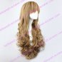 Lolita Curly Wig Inspired by Brown Gradient Cute Double Ponytail 70cm Princess