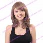 Lolita Curly Wig Inspired by Zipper Gradient Brown 52cm Sweet