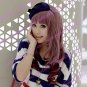 Lolita Curly Wig Inspired by Zipper Pink and Brown Mixed Color 65cm Sweet