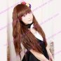 Lolita Wave Wig Inspired by Fluffy Brown 100cm Full Fringe Princess