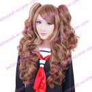 Lolita Wig Inspired by Brown Mixed Color Ponytail 70cm Casual Sweet