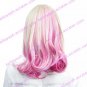 Lolita Wig Inspired by Gradient Pink Color 48cm Punk