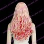 Lolita Wig Inspired by Hot Baby Pink and Red Mixed Color 60cm Punk