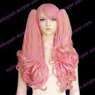 Lolita Wig Inspired by Pink Mixed Color 70cm Sweet