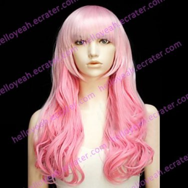 Lolita Wig Inspired by Sweet Girl Gradient Pink 60cm Sweet
