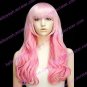 Lolita Wig Inspired by Sweet Girl Gradient Pink 60cm Sweet