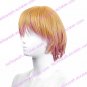 Lolita Wig Inspired by Yellow and Pink Mixed Color 25cm Sweet
