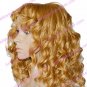 Mono Top 100% Indian Remy Blonde Curly Wig