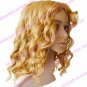 Mono Top 100% Indian Remy Blonde Curly Wig