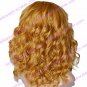 Mono Top 100% Indian Remy Blonde Curly Wig