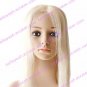 Mono Top 100% Indian Remy Hair Blonde Silky Straight Wig