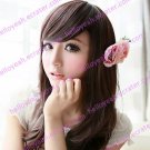 Zipper Brown 70cm Princess Lolita Long Curly Wig