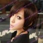 Zipper Brown Gal Gradient Color 40cm Oji Lolita Wig