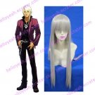 Phoenix Wright Ace Attorney Klavier Gavin Halloween Cosplay Wig