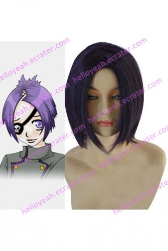 Katekyo Home Tuitor Hitman Reborn Dokuro Chrome Cosplay Wig