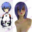 Neon Genesis Evangelion Ayanami Rei Cosplay Wig