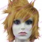 30cm Kingdom Hearts II Roxas Cosplay Wig