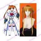 Magical Girl Lyrical Nanoha Fate Testarossa Harlaown Custom Made Cosplay Wig