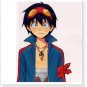 Gurren Lagann Simon Cosplay Wig