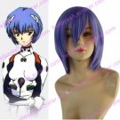 Neon Genesis Evangelion Ayanami Rei Cosplay Wig