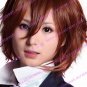 Brown 35cm Starry Sky Tohzuki Suzuya Nylon Cosplay Wig