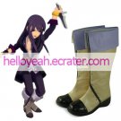 Beige Tales of Vesperia Yuri Lowell Round Toe PU Lolita Boots