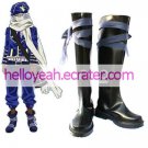 Black 1 12 Heel Tegami Bachi Noval Faux Leather Cosplay Shoes