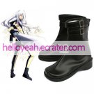 Black 2 Heel Reborn Superbia Squalo Faux Leather Cosplay Shoes