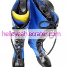 Black And Blue Kuroshitsuji Cosplay Imitated Leather Boots