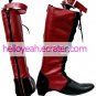 Black Butler Ciel Imitated Leather Rubber Cosplay Boots