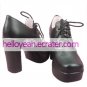 Black Butler Ciel Imitated Leather Rubber Cosplay Shoes