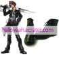 Black Final Fantasy VIII Squall Leonhart PU Lolita Boots
