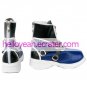 Blue And Black Kingdom Hearts II Sora Imitated Leather Foam Cosplay Shoes