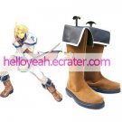 Brown 1 12 Heel Lusignan Talesweaver Faux Leather Cosplay Shoes