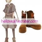 Brown APH 2'' Heel Faux Leather Cosplay Shoes
