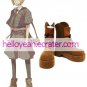 Brown APH 2'' Heel Faux Leather Cosplay Shoes