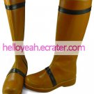 Brown Round Toe Mid-Calf Length PU Lolita Boots