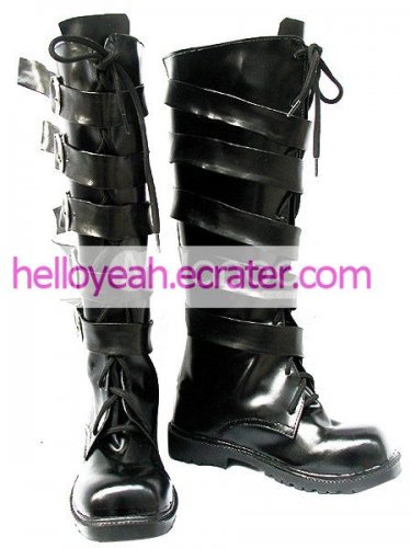 Cute Imitated Leather Foam Cosplay Boots
