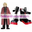 Fullmetal Alchemist Edward Elric Imitated Leather Foam Cosplay Shoes