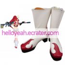 Gurren Lagann Yoko Imitated Leather Rubber Cosplay Boots
