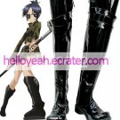 Hitman Reborn Chrome Dokuro Imitated Leather Rubber Cosplay Shoes2