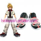 Kingdom Hearts II Roxaz Imitated Leather Rubber Cosplay Shoes
