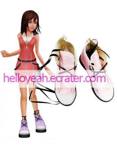 Kingdom Hearts Kairi Cosplay Imitated Leather Boots