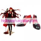 Kuroshitsuji Grell Sutcliff Imitated Leather Cosplay Shoes