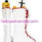 Naruto Haruno Sakura Imitated Leather Rubber Cosplay Shoes