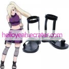 Naruto Yamanaka Ino Imitated Leather Rubber Cosplay Shoes