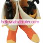 Orange 2'' Heel PRETTY CURE Faux Leather Cosplay Shoes