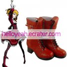 Red Unlight Shert Lace-Up PU Lolita Boots