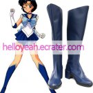 Sailor Moon Ami Mizuno Imitated Leather Rubber Cosplay Shoes